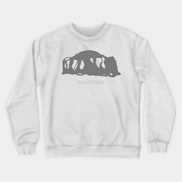 Sunrise Resort 3D Crewneck Sweatshirt by Mapsynergy